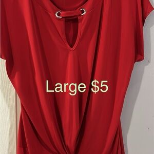 Red Women's Top